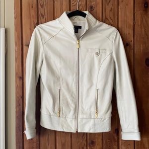 Leather Bomber Jacket from Arden B Size XS